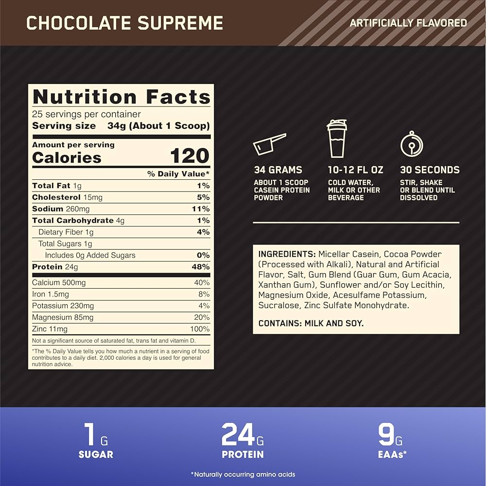 ON Gold Standard 100% Casein