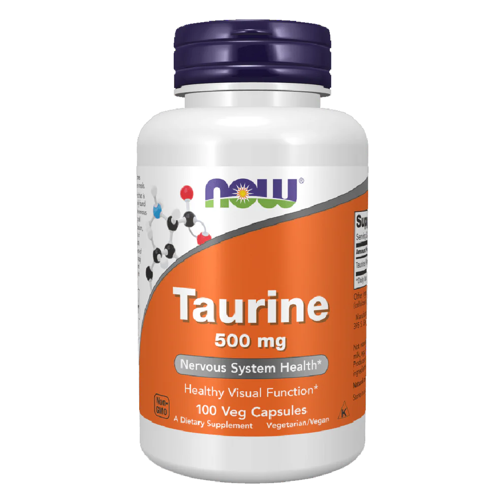 Taurine 500mg - NOW