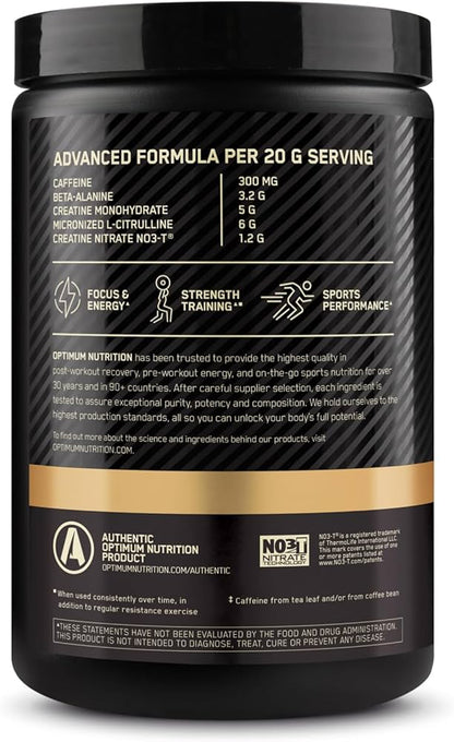 Optimum Nutrition Pre workout Advanced