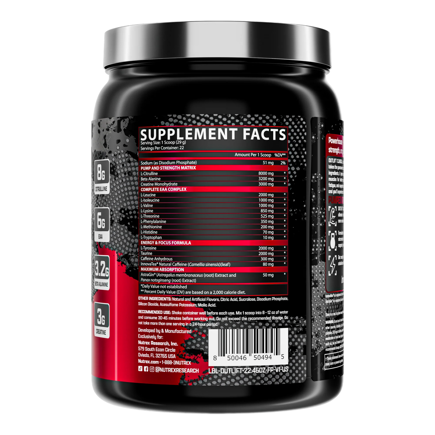 Nutrex Research Outlift Clinical