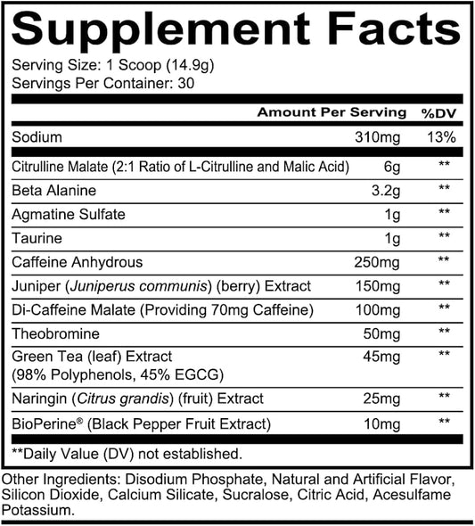 Total War Pre-Workout