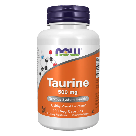 Taurine 500mg - NOW